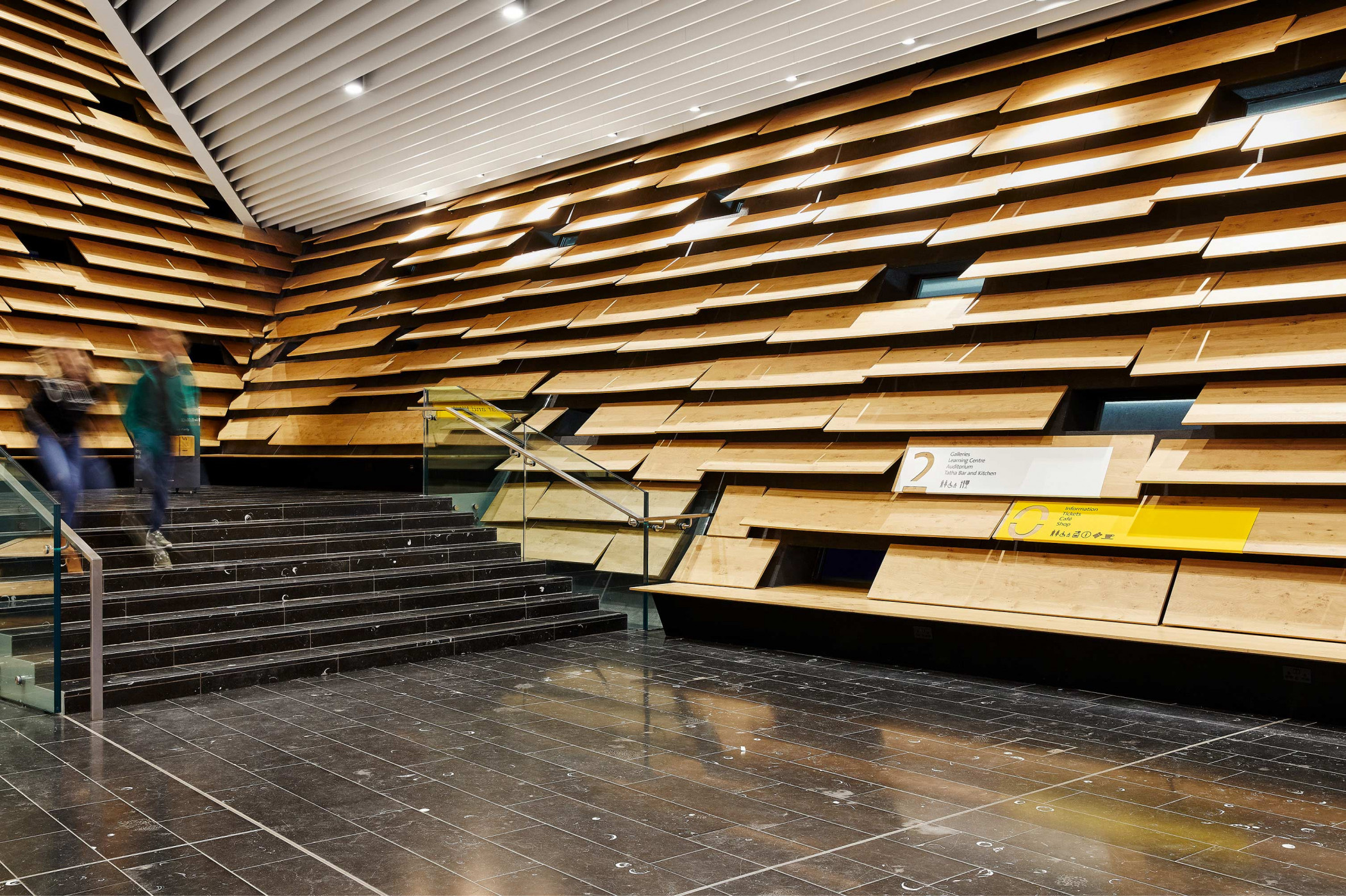 V&A Dundee Wayfinding and signage Cartlidge Levene