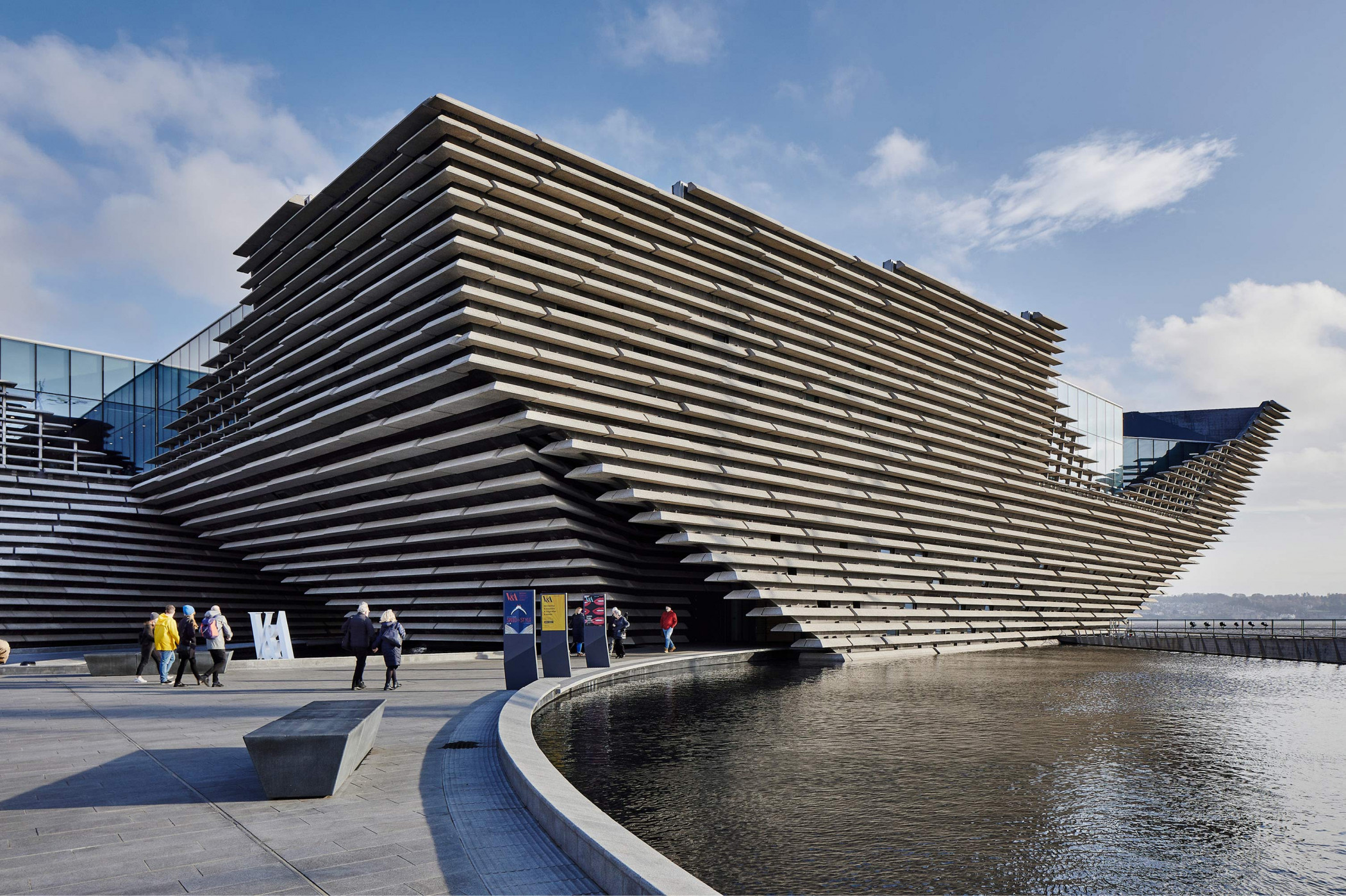 V&A Dundee Wayfinding and signage Cartlidge Levene