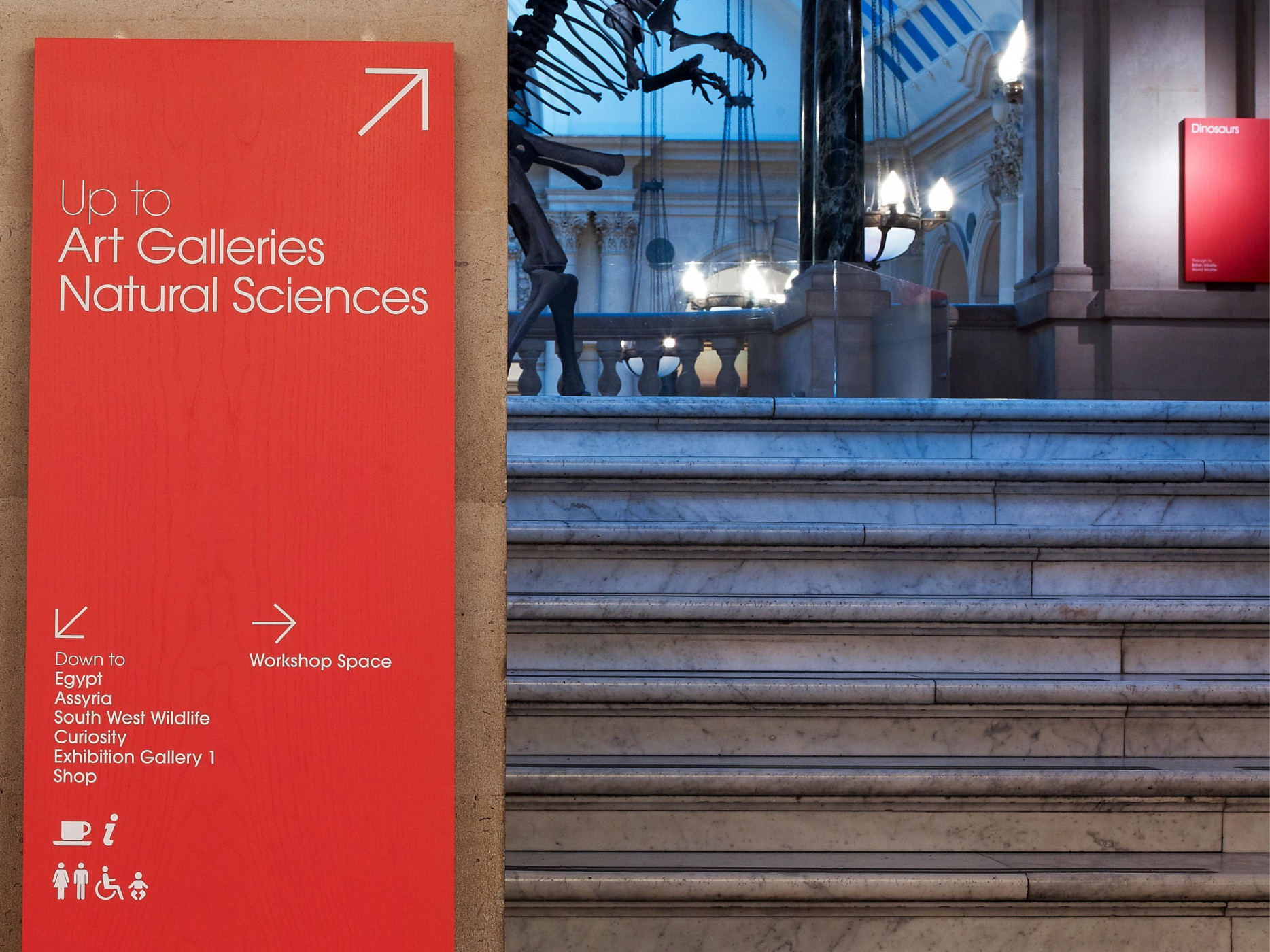 Bristol Museum & Art Gallery – Wayfinding & signage – Cartlidge Levene